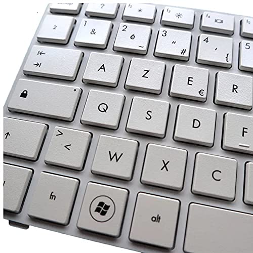 WISTAR Laptop Keyboard Compatible for HP Pavilion G6-2000 G6-2100 G6-2200 G6-2300 G6T-2000 Series 699497-001 697452-001 700271-001 AER36U02310 (White) with Frame